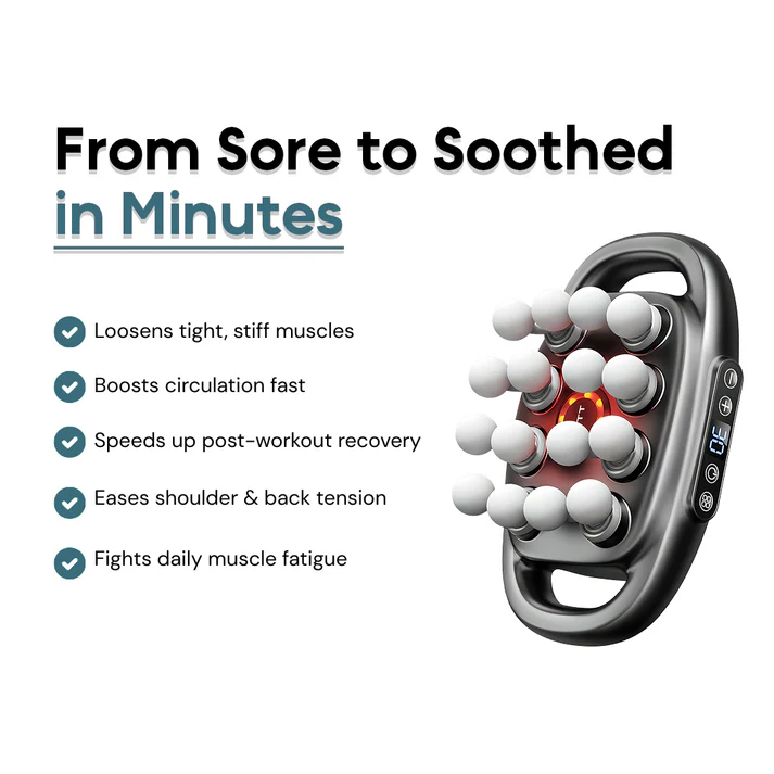 EverRelax® - Electric 16-Ball Handheld Massager